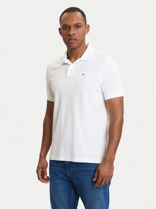 Foto del prodotto Tommy Jeans Polo DM0DM22711 Bianco Regular Fit