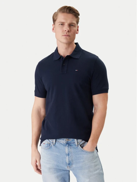 Foto del prodotto Tommy Jeans Polo DM0DM22711 Blu scuro Regular Fit