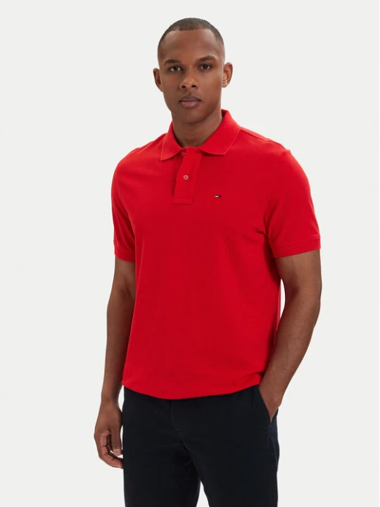 Foto del prodotto Tommy Jeans Polo DM0DM22711 Rosso Regular Fit