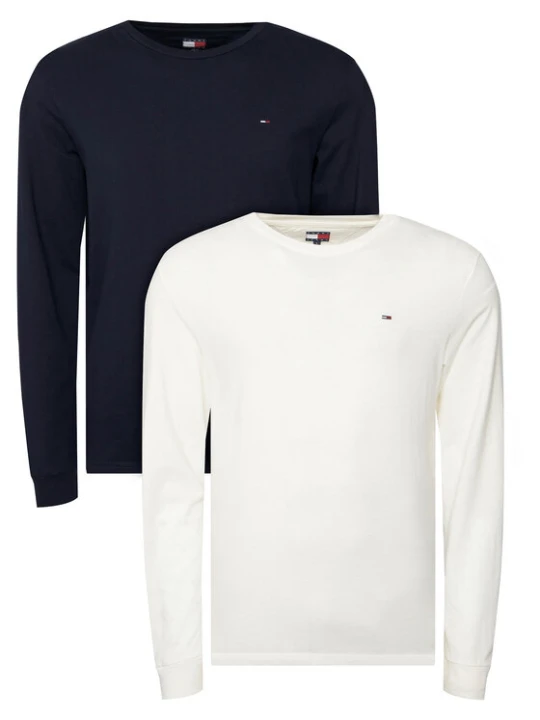 Foto del prodotto Tommy Jeans Set di maglie a maniche lunghe DM0DM22148 Blu scuro Slim Fit