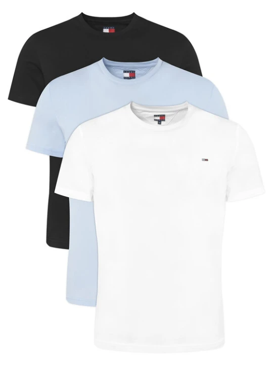 Foto del prodotto Tommy Jeans Set di t-shirt 3 Pack DM0DM21579 Multicolore Slim Fit