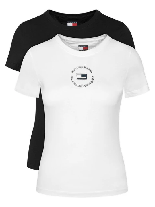 Foto del prodotto Tommy Jeans Set di t-shirt DW0DW23004 Multicolore Slim Fit