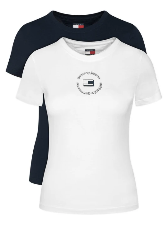 Foto del prodotto Tommy Jeans Set di t-shirt DW0DW23004 Multicolore Slim Fit