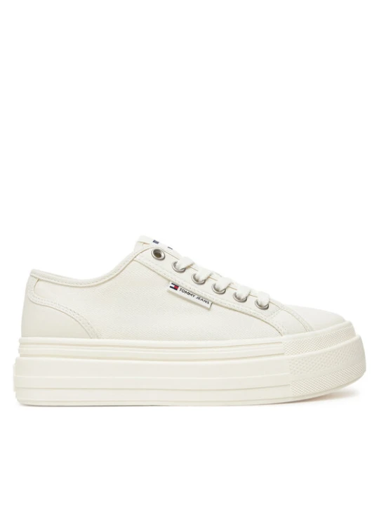 Foto del prodotto Tommy Jeans Sneakers Tjw Foxing Flatform Lc EN0EN02736 Bianco