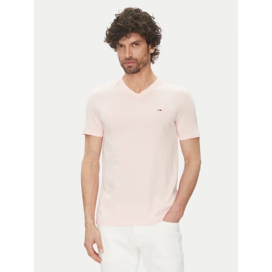 Foto del prodotto Tommy Jeans T-shirt Jaspe DM0DM20364 Rosa Slim Fit
