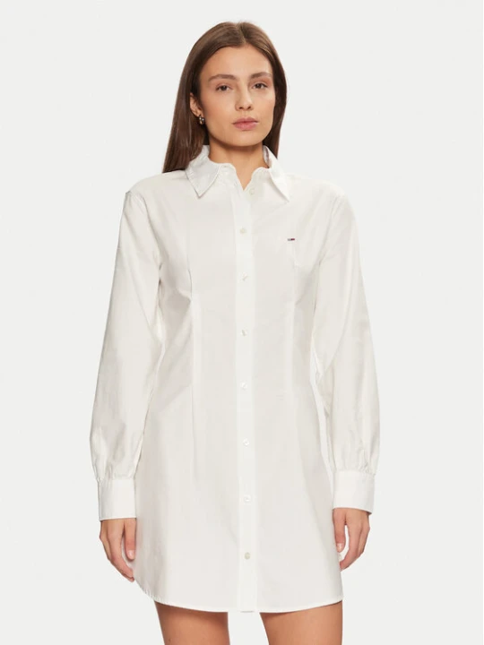 Foto del prodotto Tommy Jeans Vestito chemisier DW0DW20471 Bianco Regular Fit