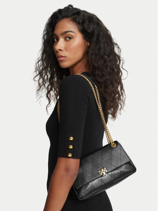 Foto del prodotto Tory Burch Borsetta Charlie Quilted Small Shoulder Bag 185829 Nero