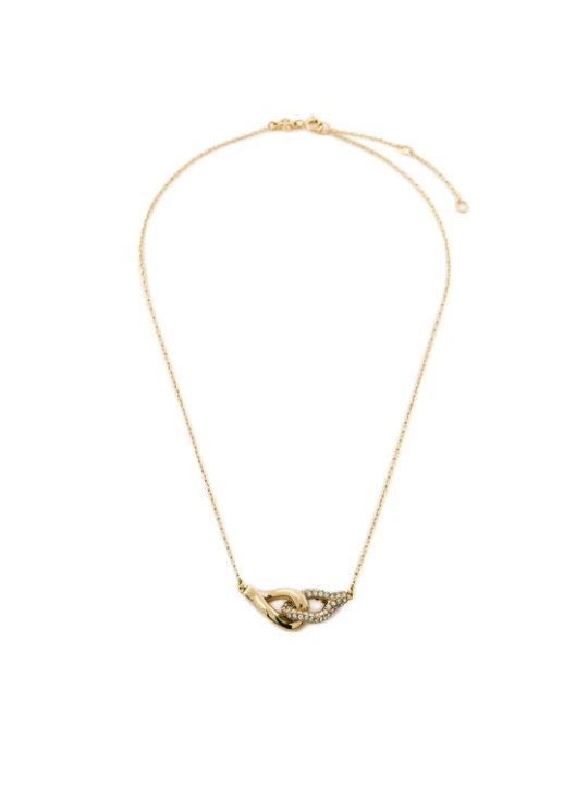 Foto del prodotto Tory Burch Collana Interlocking Wishbone Pendant 161070 Oro