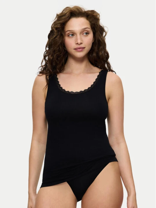 Foto del prodotto Triumph Top Feel Of Cotton 10224975 Nero Slim Fit