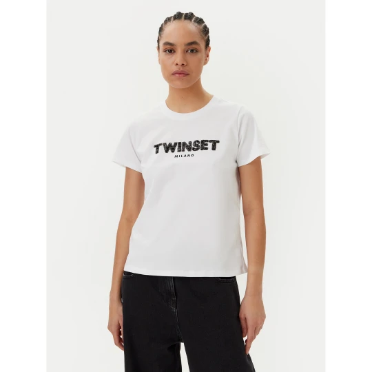 Foto del prodotto TWINSET T-shirt 251TP2070 Bianco Regular Fit