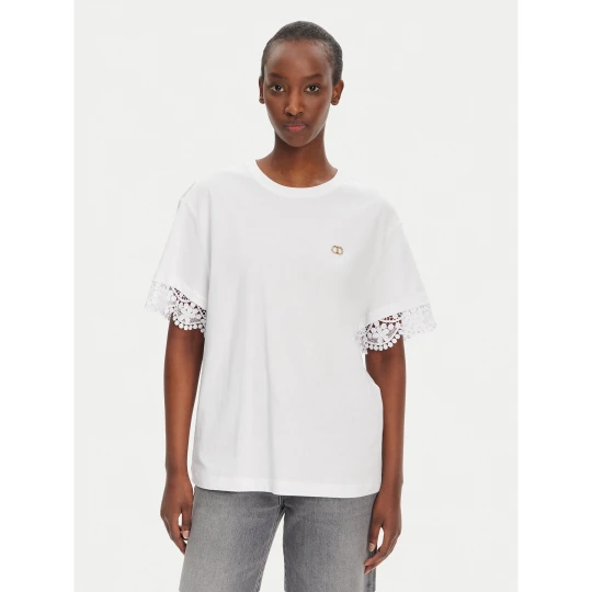 Foto del prodotto TWINSET T-shirt 251TT2410 Bianco Relaxed Fit