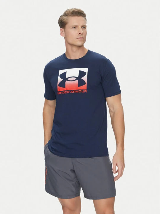 Foto del prodotto Under Armour T-shirt Boxed Sports 1386793 Blu scuro Loose Fit