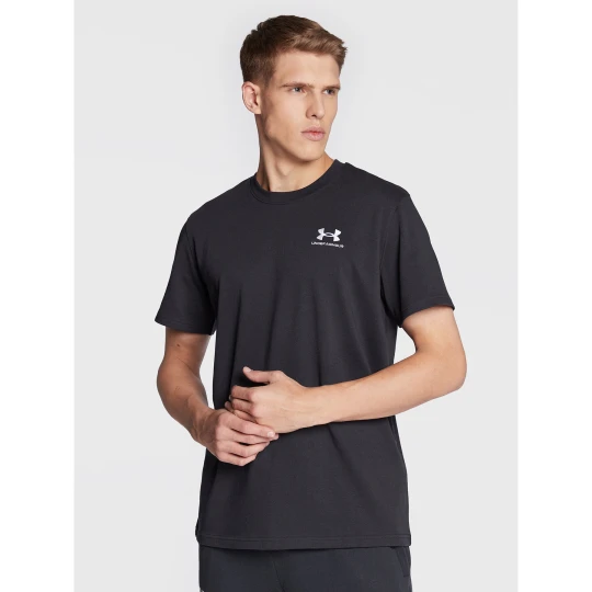 Foto del prodotto Under Armour T-shirt Ua Logo Embroidered 1373997 Nero Relaxed Fit