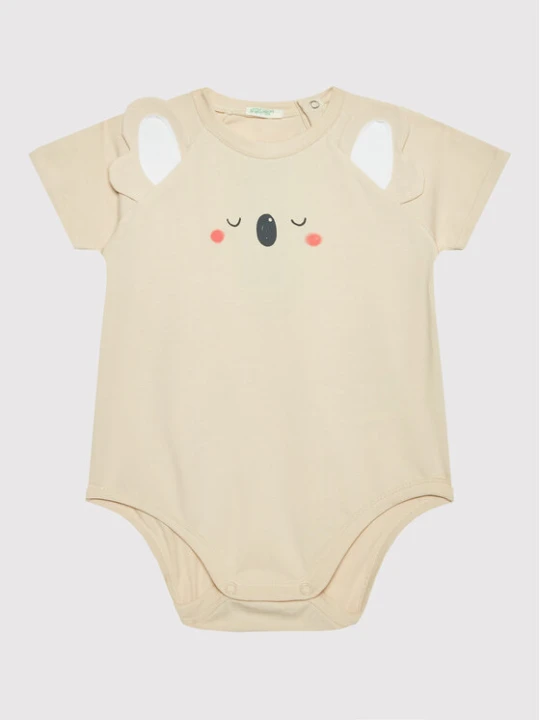 Foto del prodotto United Colors Of Benetton Body da neonato 3P4ZAB001 Beige Regular Fit