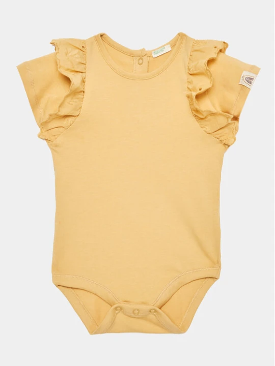 Foto del prodotto United Colors Of Benetton Body da neonato 3P4ZAB00D Giallo Regular Fit