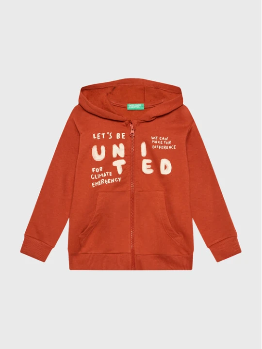 Foto del prodotto United Colors Of Benetton Felpa 3JLXG501E Rosso Regular Fit