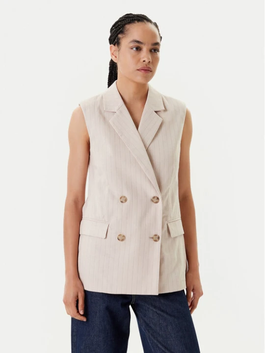 Foto del prodotto United Colors Of Benetton Gilet 29KBDJ00W Beige Regular Fit