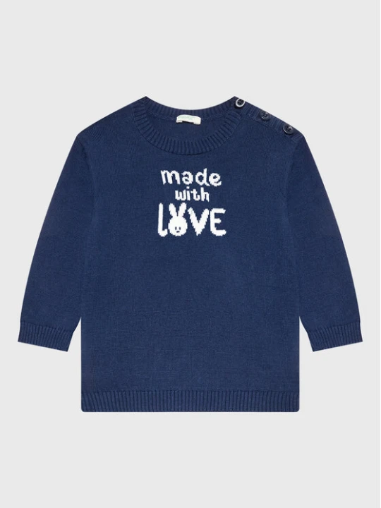 Foto del prodotto United Colors Of Benetton Maglione 112CB1009 Blu scuro Regular Fit