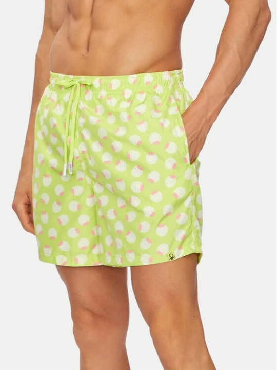 Foto del prodotto United Colors Of Benetton Pantaloncini da bagno 54MX6X00R Verde Regular Fit
