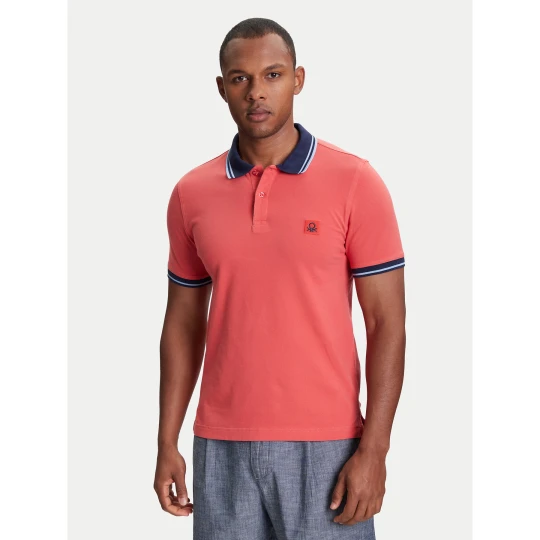 Foto del prodotto United Colors Of Benetton Polo 3F9HU302E Bordeaux Regular Fit
