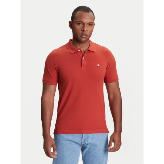 Foto del prodotto United Colors Of Benetton Polo 3WG9U301Z Rosso Slim Fit