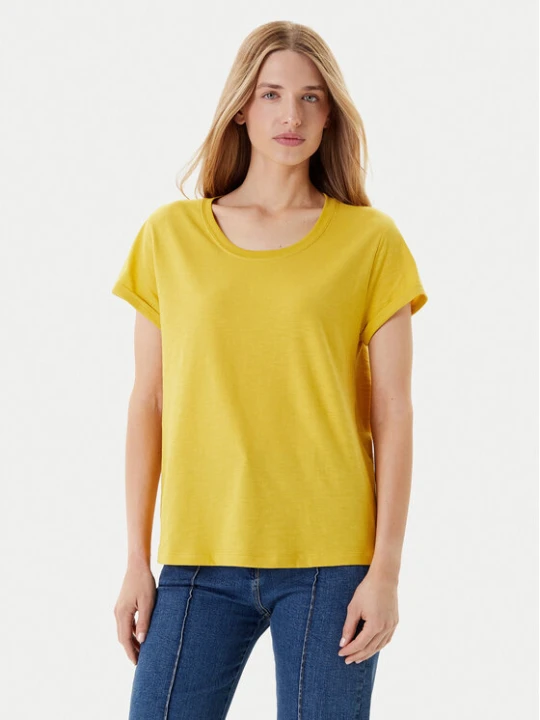 Foto del prodotto United Colors Of Benetton T-shirt 3BVXD109F Giallo Regular Fit