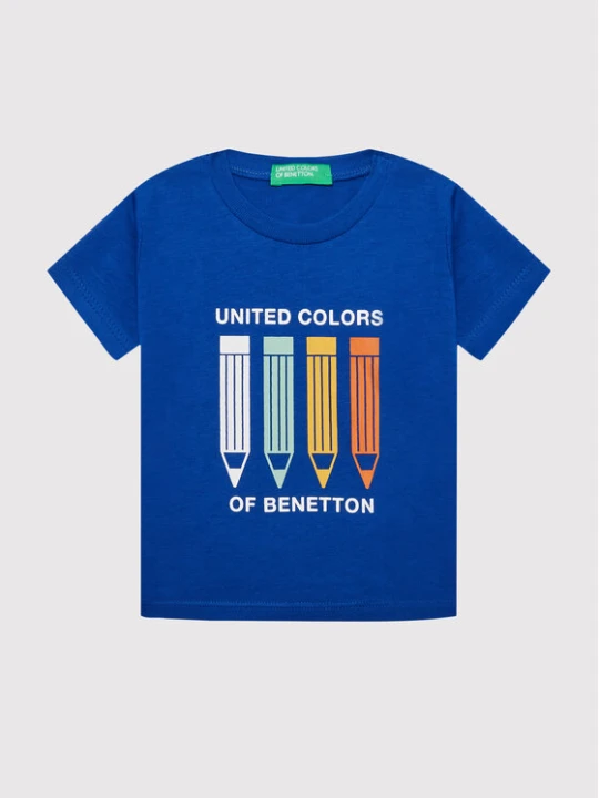 Foto del prodotto United Colors Of Benetton T-shirt 3I1XG102N Blu Regular Fit