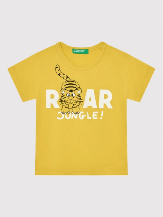 Foto del prodotto United Colors Of Benetton T-shirt 3I1XG102Z Giallo Regular Fit