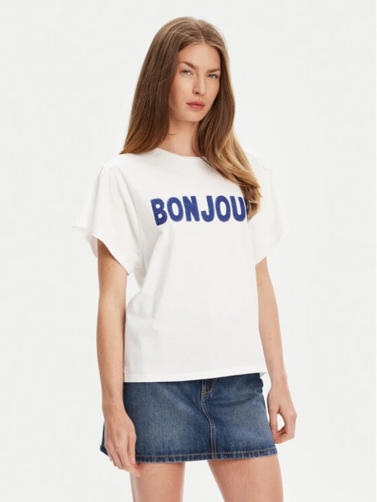 Foto del prodotto United Colors Of Benetton T-shirt 3LNSD109Z Bianco Relaxed Fit