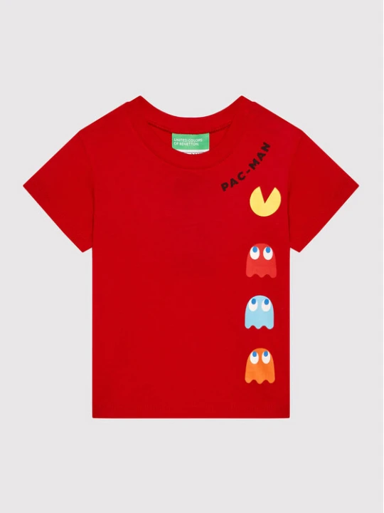 Foto del prodotto United Colors Of Benetton T-shirt PAC-MAN 3096G102F Rosso Regular Fit