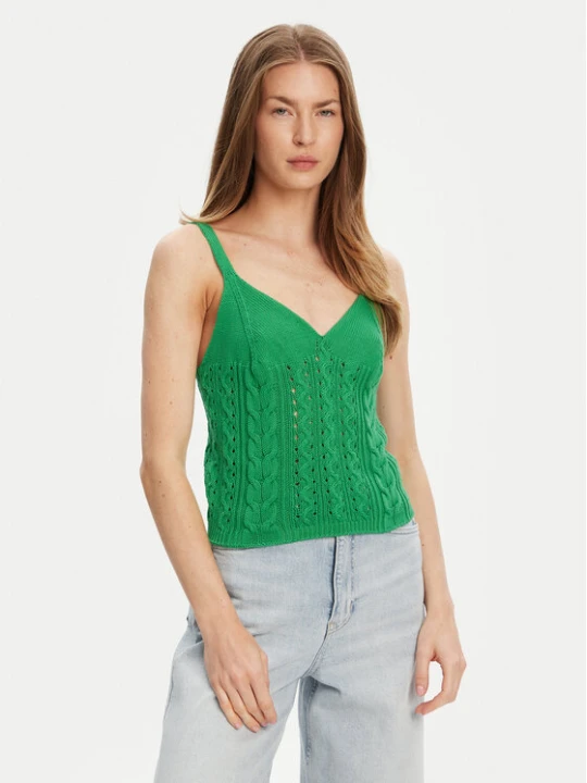 Foto del prodotto United Colors Of Benetton Top 101TDH01B Verde Slim Fit
