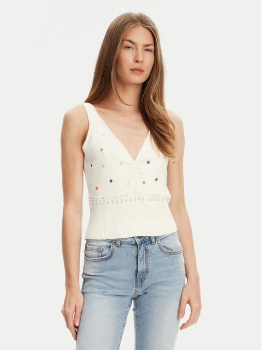 Foto del prodotto United Colors Of Benetton Top 10C1EH01A Beige Regular Fit