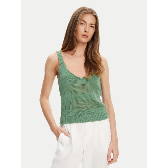 Foto del prodotto United Colors Of Benetton Top 1898DH018 Verde Relaxed Fit