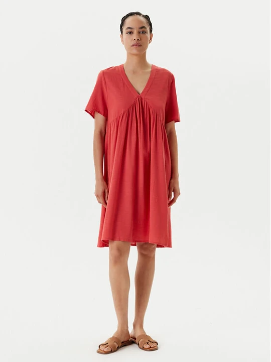 Foto del prodotto United Colors Of Benetton Vestito estivo 4PQNDV0BS Rosso Relaxed Fit