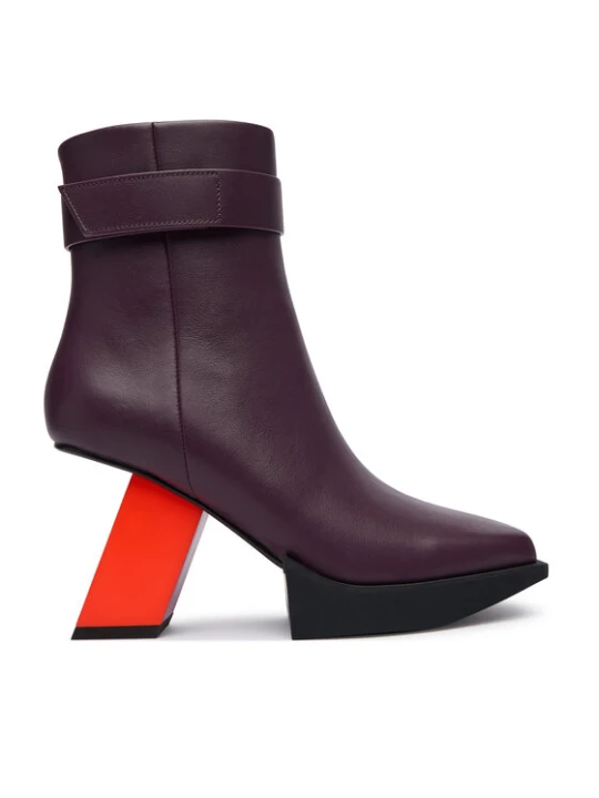 Foto del prodotto United Nude Stivaletti Construct Bootie HI 1102499316 Bordeaux