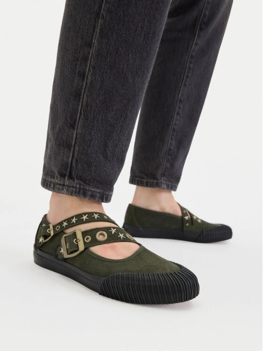 Foto del prodotto Vans Ballerine Mary Jane Straps VN000D9AOLV1 Verde