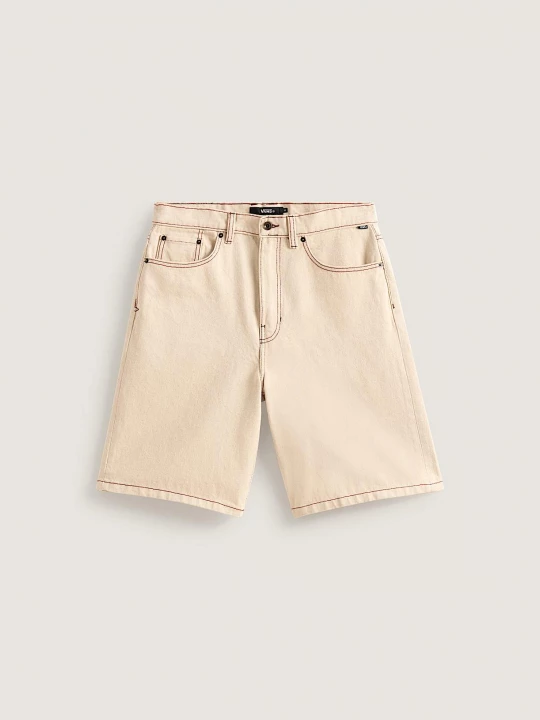Foto del prodotto Vans - Bermuda baggy in denim Check-5, Uomo, Bianco