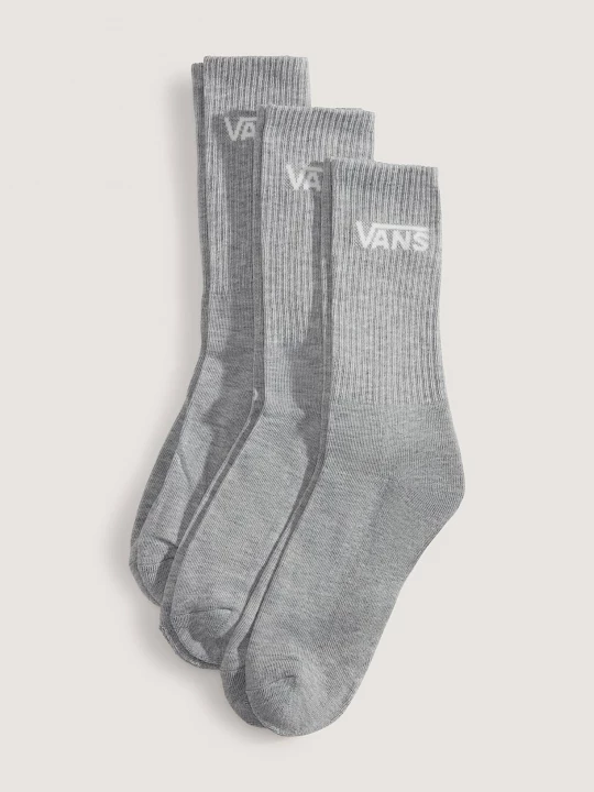 Foto del prodotto Vans - Calzettoni Classic (3 paia), Uomo, Grigio, Taglia: S (34.5-38​)