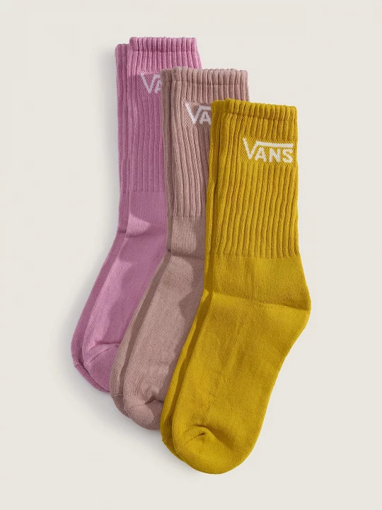Foto del prodotto Vans - Calzettoni Classic (3 paia), Uomo, Rosa, Taglia: S (34.5-38​)