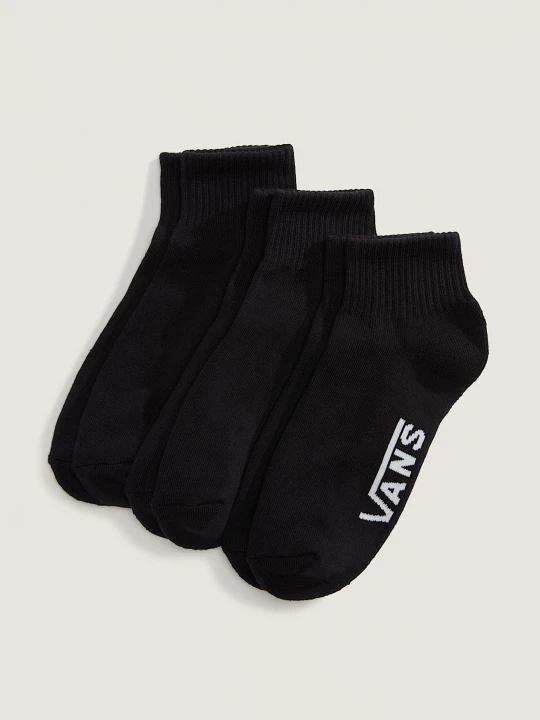 Foto del prodotto Vans - Calzettoni Classic Quarter (3 paia), Uomo, Nero, Taglia: S (34.5-38​)
