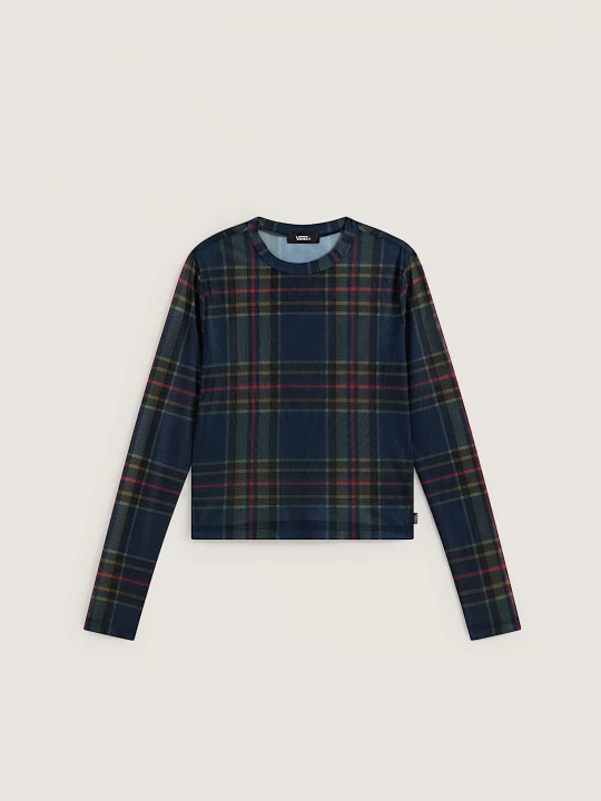 Foto del prodotto Vans - Camicia a maniche lunghe in mesh Ludlow, Donna, Blu
