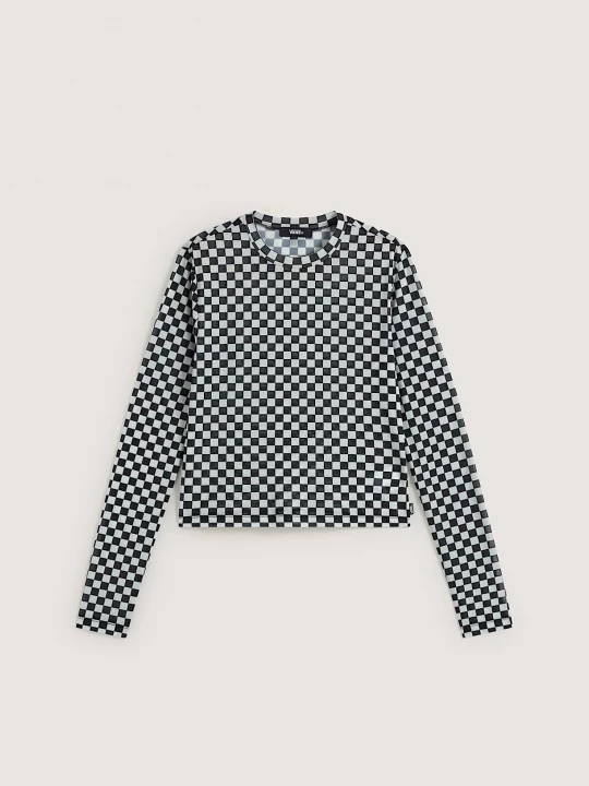 Foto del prodotto Vans - Camicia a maniche lunghe in mesh Ludlow, Donna, Nero