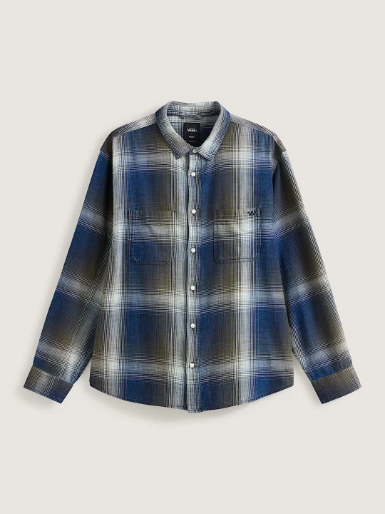 Foto del prodotto Vans - Camicia a maniche lunghe Indigo Plaid, Uomo, Verde