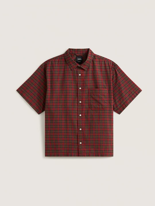 Foto del prodotto Vans - Camicia con motivo scozzese Larkspur Timber, Uomo, Rosso