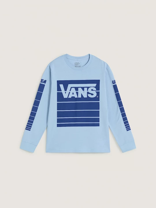 Foto del prodotto Vans - Fast Terrain LS Tee Soft Slate, Blu