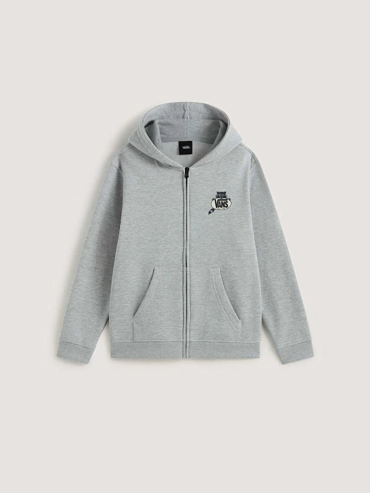 Foto del prodotto Vans - Felpa con cappuccio e zip Bambino / a Dumpster Raccoon (8-14 anni), Grigio
