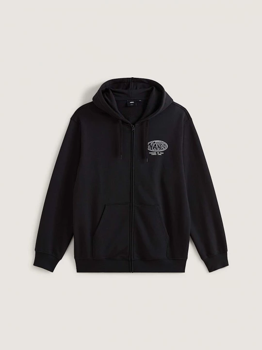 Foto del prodotto Vans - Felpa con cappuccio e zip World Tour Loose, Uomo, Nero