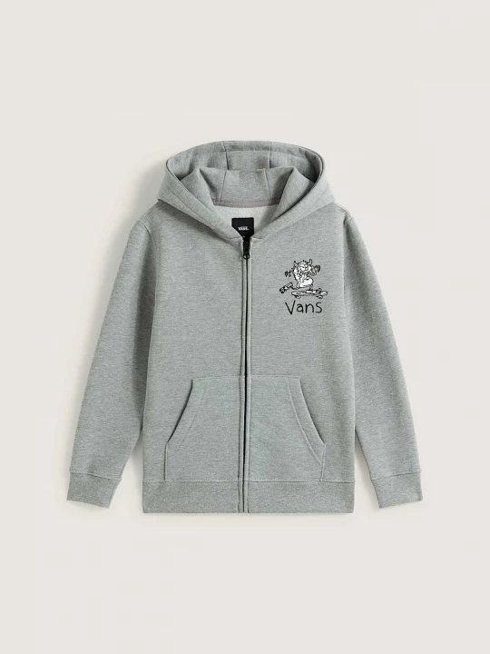 Foto del prodotto Vans - Felpa con zip e cappuccio Bambino / a Sk8 (8-14 anni), Grigio
