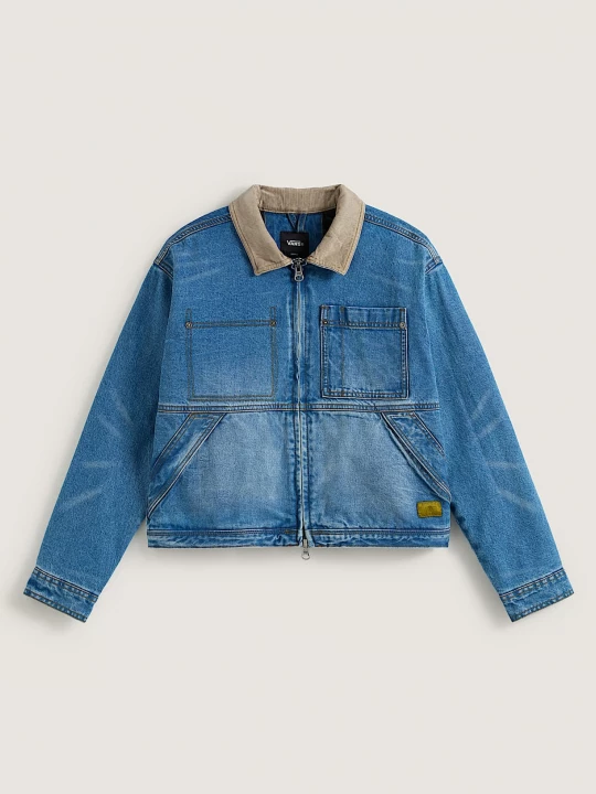 Foto del prodotto Vans - Giacca corta chore in denim Nicola, Donna, Blu