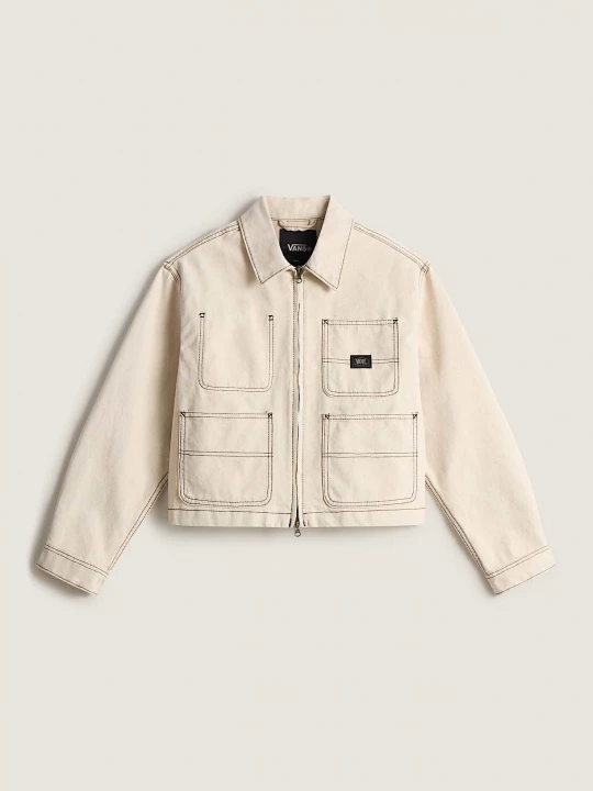 Foto del prodotto Vans - Giacca Emily Boxy Work Wear, Donna, Bianco